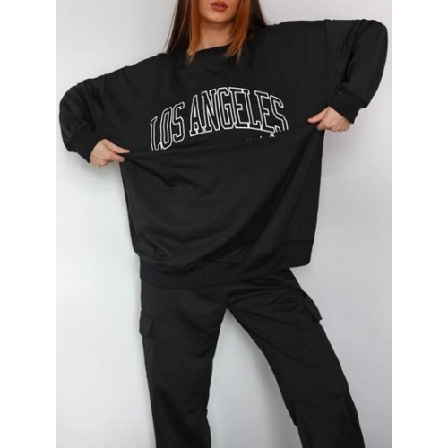 Boyfriend LOS ANGELES Graphic Sweatshirt