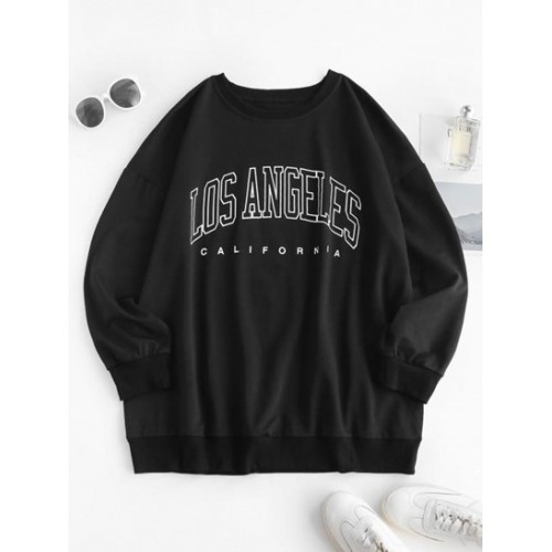 Boyfriend LOS ANGELES Graphic Sweatshirt