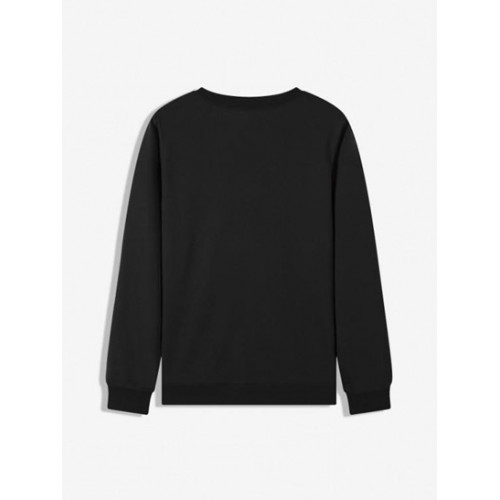 Mountain Wave Sun Print Pullover Sweatshirt