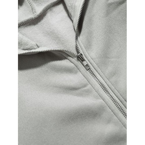 Letter Print Raglan Sleeve Zip Up Hoodie