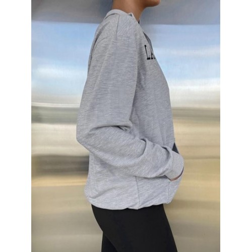 Half Zip CALIFORNIA Graphic Pocket Sweatshirt