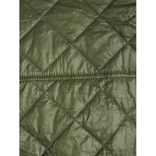 Quilted Drop Shoulder Bomber Jacket