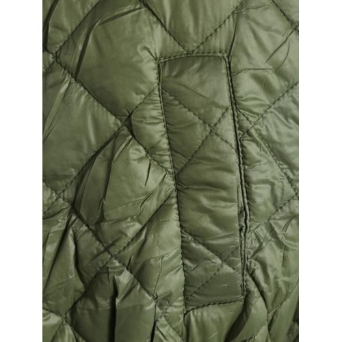 Quilted Drop Shoulder Bomber Jacket